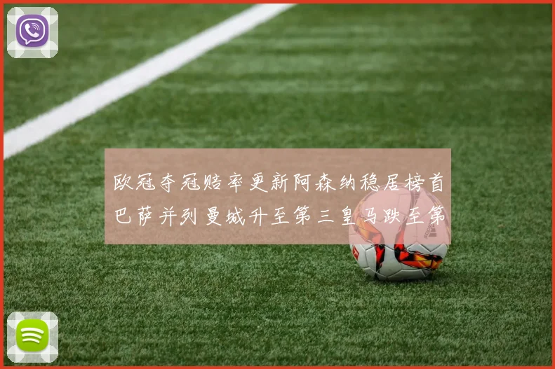 欧冠夺冠赔率更新阿森纳稳居榜首巴萨并列曼城升至第三皇马跌至第七